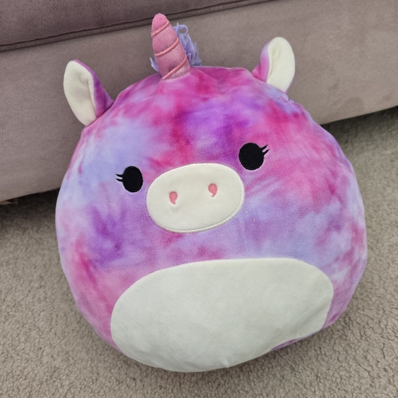 Squishmallows Other - Squishmallows Large Colorful Tie Dye Unicorn